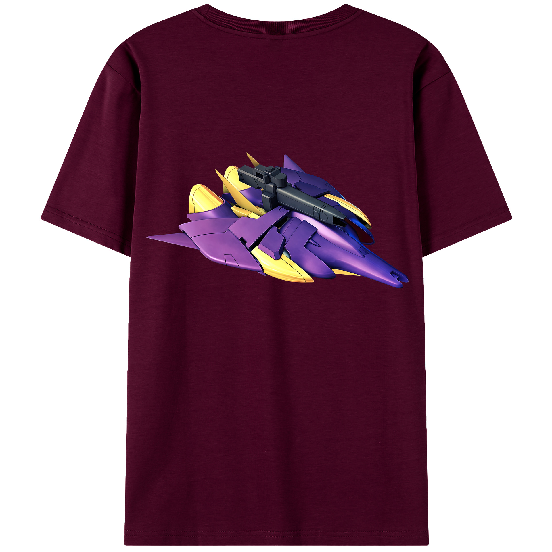 （画像用） 機動戦士ガンダム Mobile Suit Gundam レディース半袖Tシャツ(バックプリント)